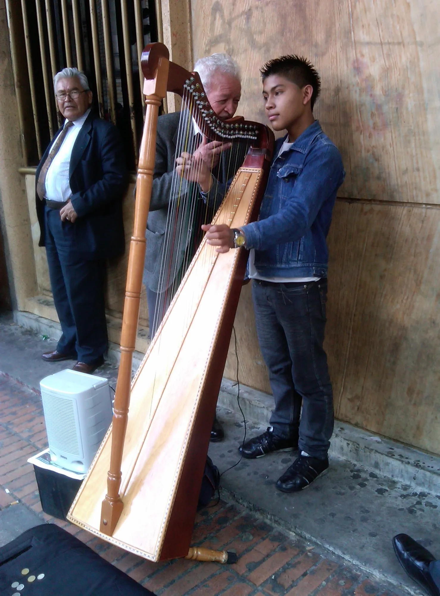 musicians playing the harp musicians playing the harp