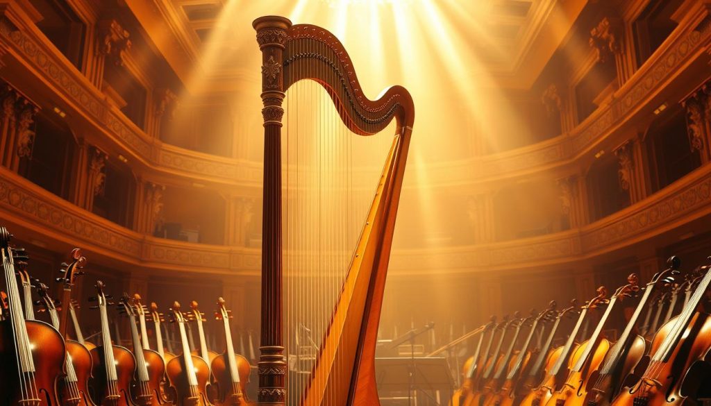 Instruments à cordes : la place unique de la harpe