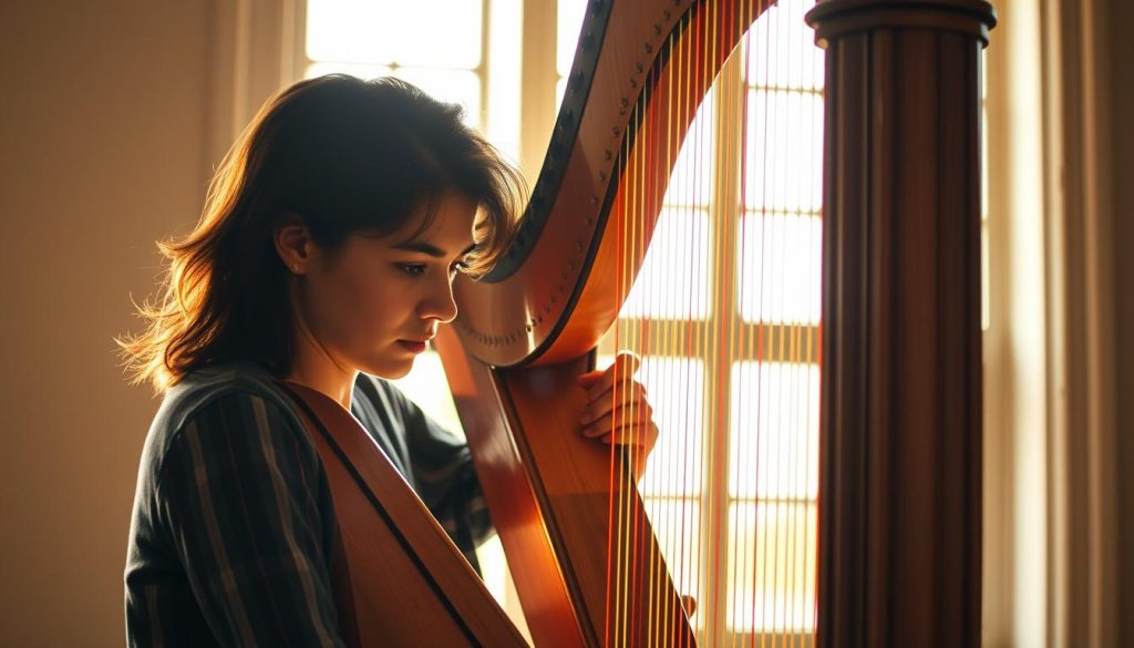 Jouer de la harpe sans prof : possible ou non ?