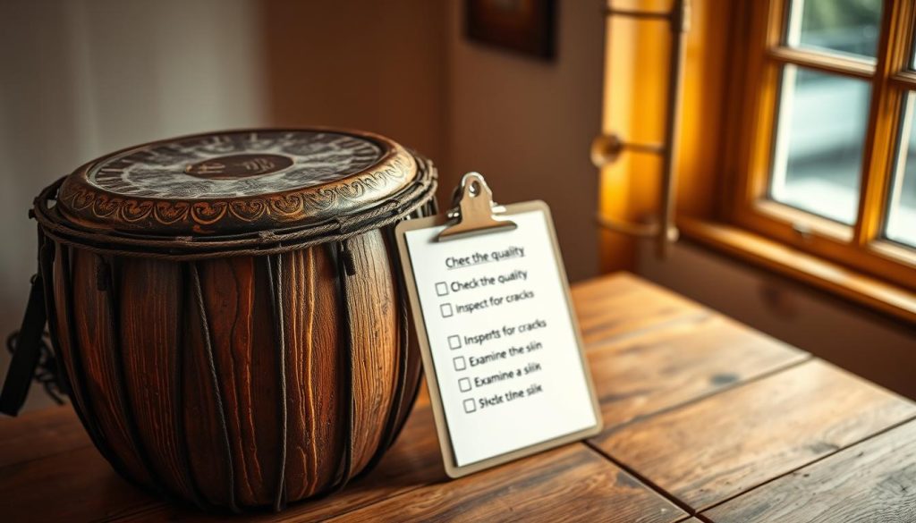Djembé d’occasion : 10 points à vérifier avant d’acheter