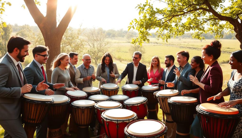 Comment organiser un team building djembé en entreprise